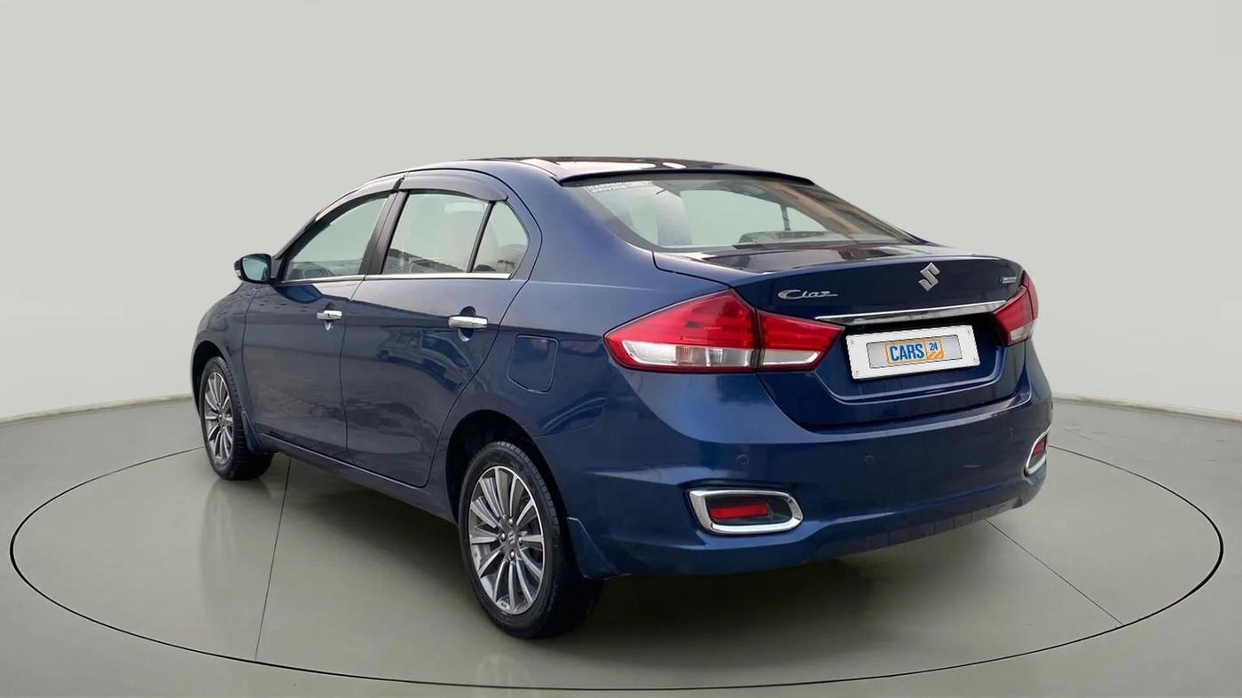 2021 Maruti Ciaz ALPHA 1.5 SHVS PETROL, Petrol, Manual, 44,863 km, Left Back Diagonal