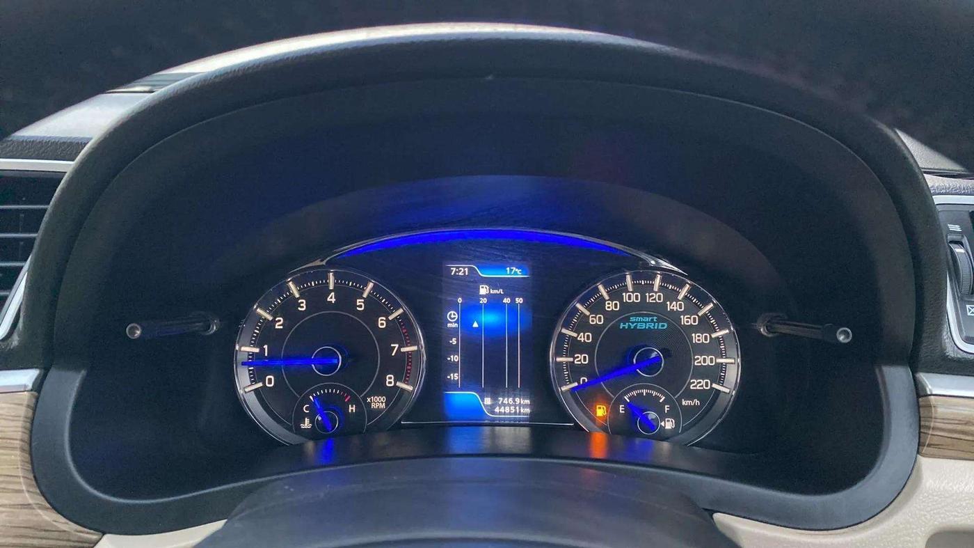 2021 Maruti Ciaz ALPHA 1.5 SHVS PETROL, Petrol, Manual, 44,863 km, Odometer Image
