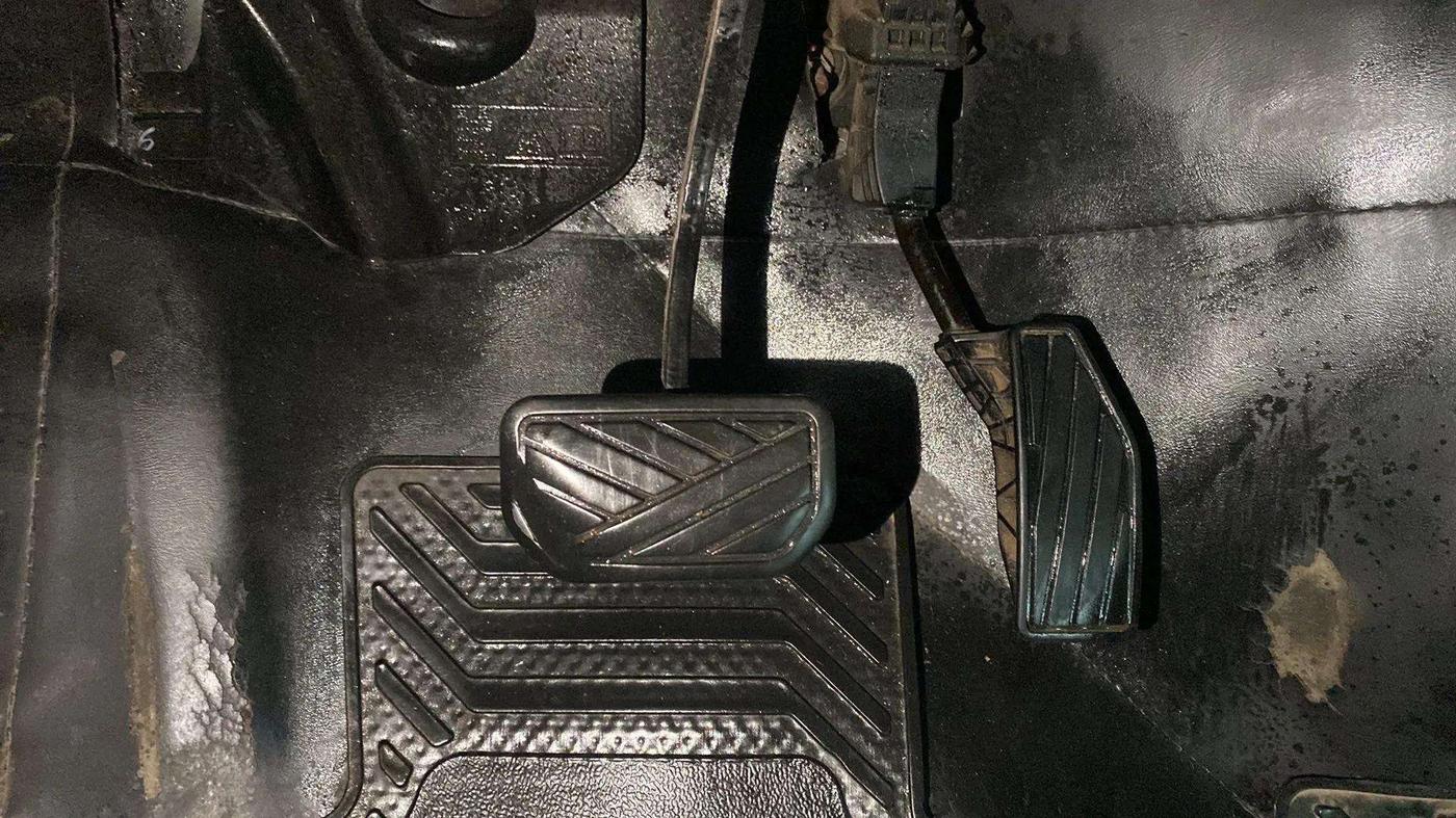 2021 Maruti XL6 ZETA AT, Petrol, Automatic, 69,703 km, Pedals