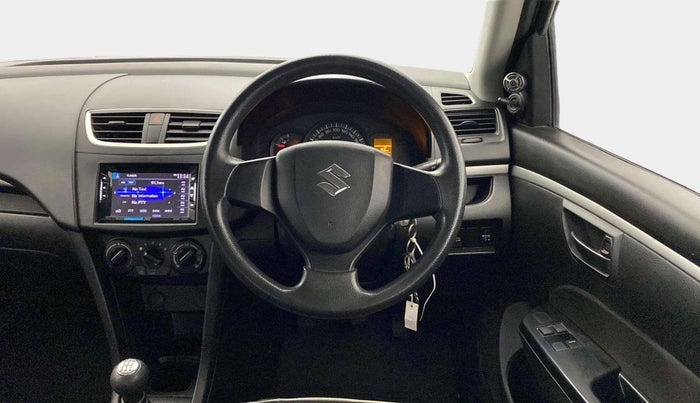 2015 Maruti Swift LXI (O), Petrol, Manual, 52,977 km, Steering Wheel Close Up