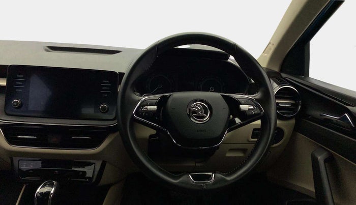 2022 Skoda SLAVIA AMBITION 1.0L TSI AT, Petrol, Automatic, 15,149 km, Steering Wheel Close Up