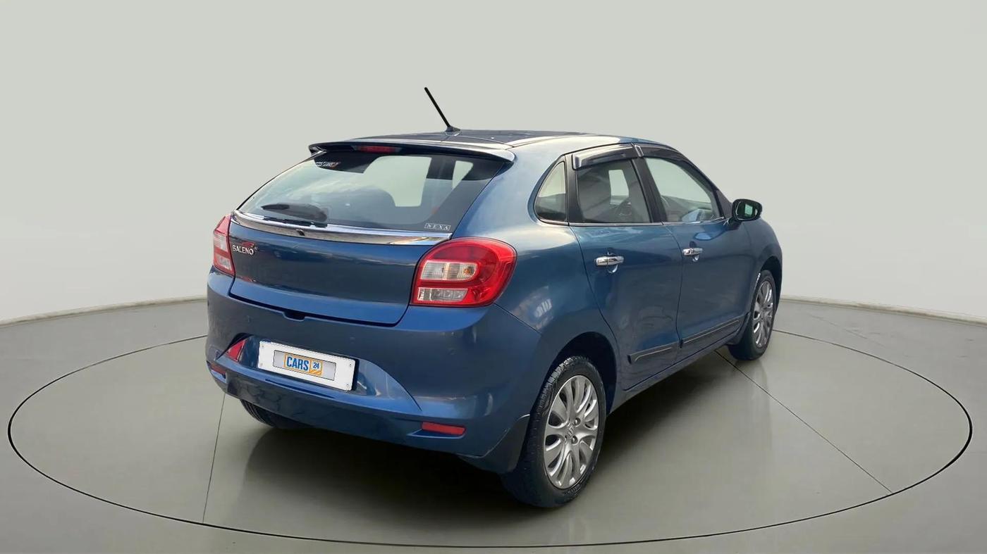 2018 Maruti Baleno ALPHA PETROL 1.2, Petrol, Manual, 47,262 km, Right Back Diagonal