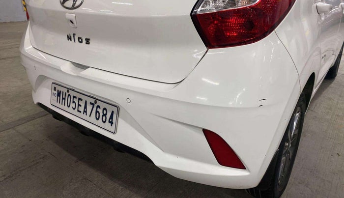 2019 Hyundai GRAND I10 NIOS SPORTZ AMT 1.2 KAPPA VTVT, Petrol, Automatic, 25,096 km, Rear bumper - Minor scratches