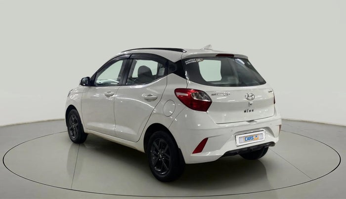 2019 Hyundai GRAND I10 NIOS SPORTZ AMT 1.2 KAPPA VTVT, Petrol, Automatic, 25,096 km, Left Back Diagonal