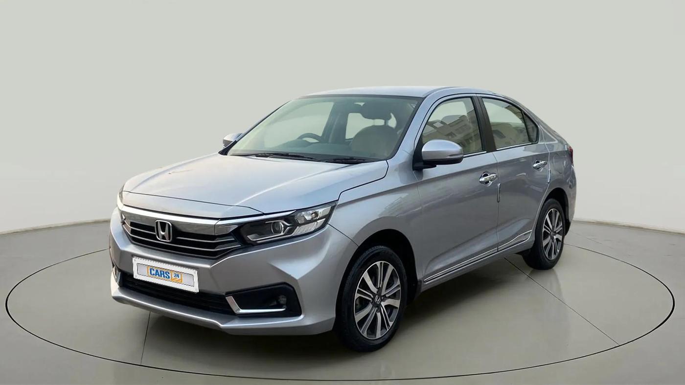 2023 Honda Amaze 1.2L I-VTEC VX CVT, Petrol, Automatic, 27,048 km, Left Front Diagonal