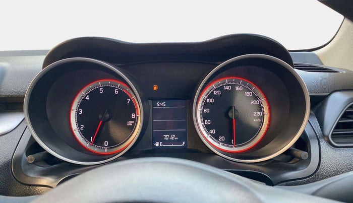 2021 Maruti Swift VXI, Petrol, Manual, 7,029 km, Odometer Image