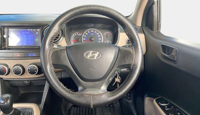 2015 Hyundai Grand i10 MAGNA 1.2 KAPPA VTVT, Petrol, Manual, 57,034 km, Steering Wheel Close Up