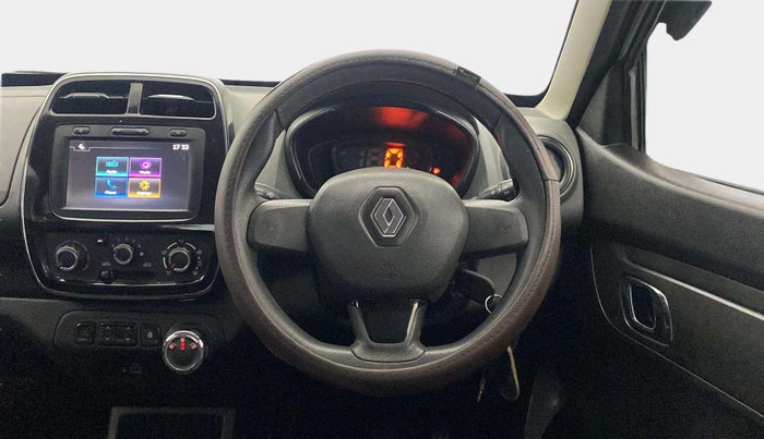 2018 Renault Kwid RXT 1.0 AMT (O), Petrol, Automatic, 62,414 km, Steering Wheel Close Up