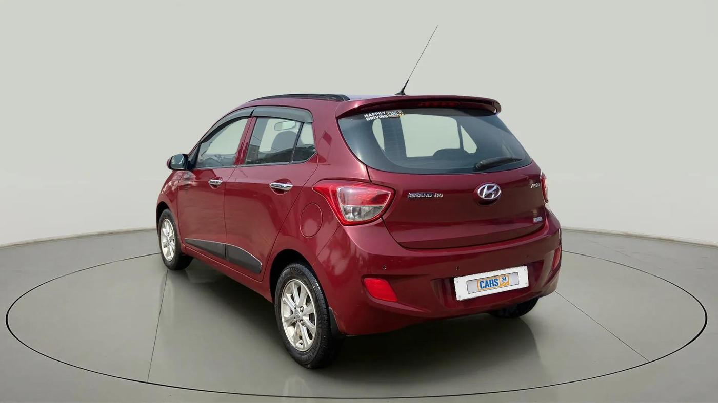 2016 Hyundai Grand i10 ASTA 1.2 KAPPA VTVT, Petrol, Manual, 47,431 km, Left Back Diagonal