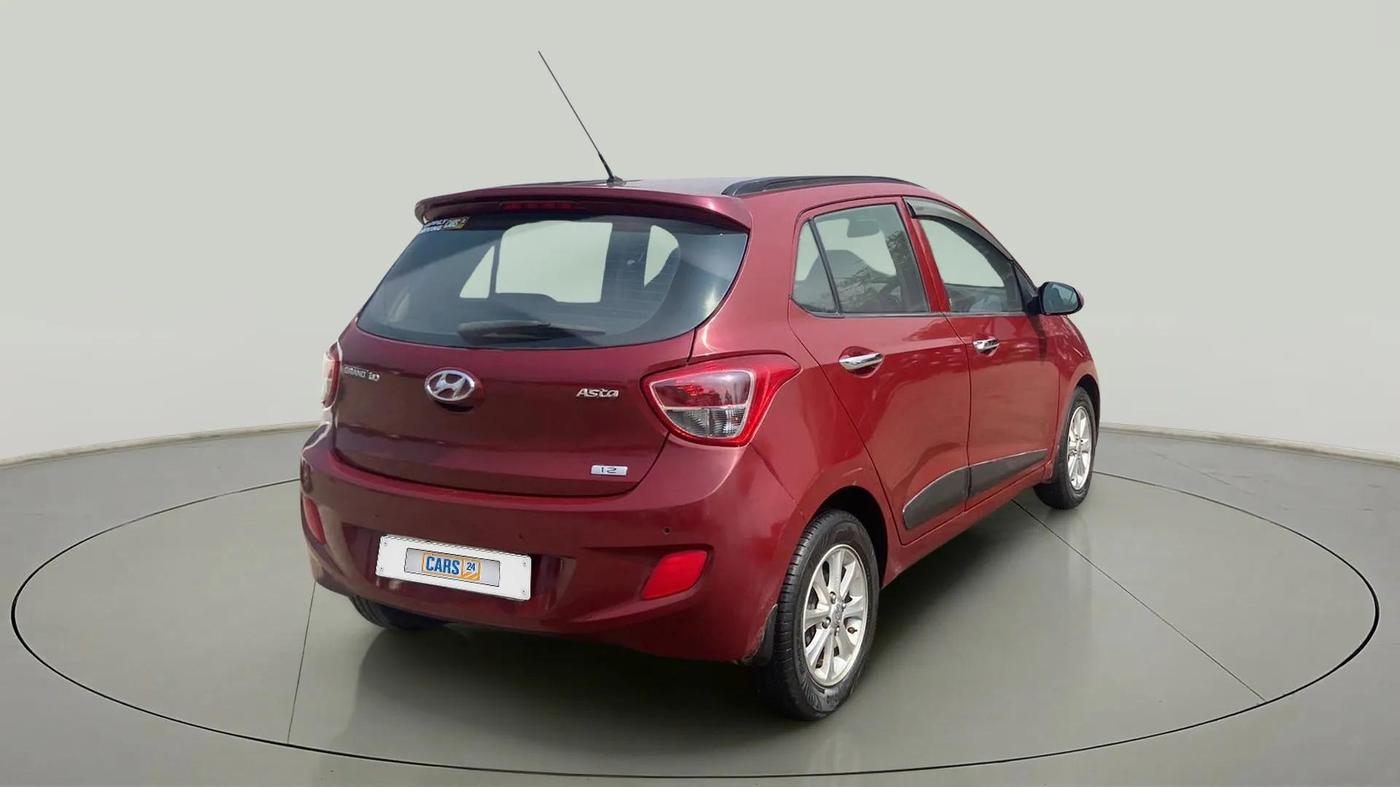 2016 Hyundai Grand i10 ASTA 1.2 KAPPA VTVT, Petrol, Manual, 47,431 km, Right Back Diagonal