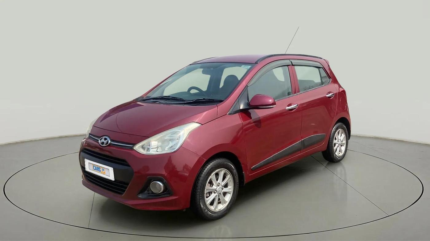 2016 Hyundai Grand i10 ASTA 1.2 KAPPA VTVT, Petrol, Manual, 47,431 km, Left Front Diagonal