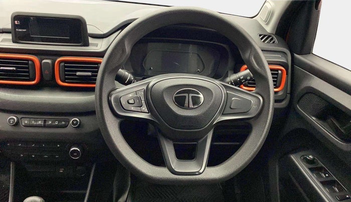 2024 Tata PUNCH ADVENTURE AMT, Petrol, Automatic, 8,358 km, Steering Wheel Close Up