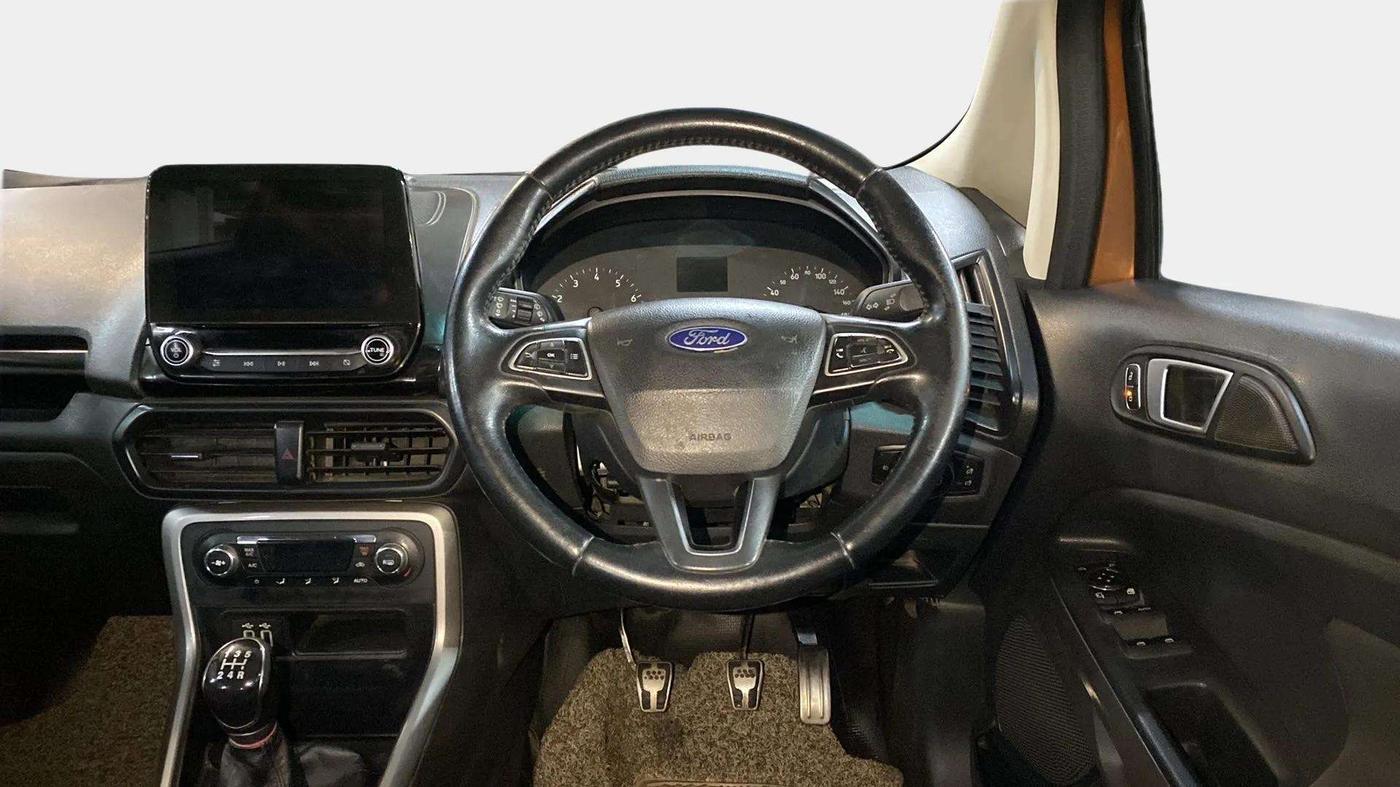 2017 Ford Ecosport TITANIUM 1.5L PETROL, Petrol, Manual, 65,657 km, Steering Wheel Close Up