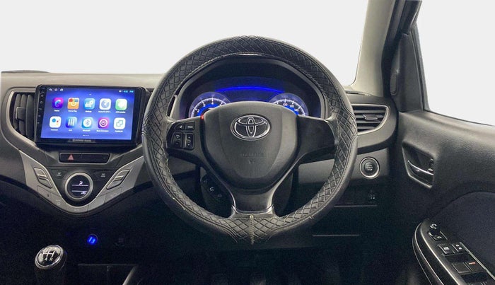 2020 Toyota Glanza G, Petrol, Manual, 69,321 km, Steering Wheel Close Up