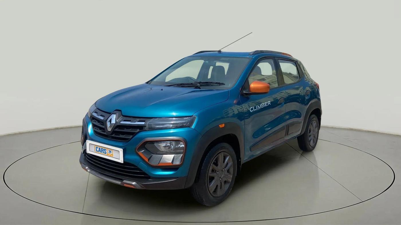 2020 Renault Kwid CLIMBER 1.0 AMT (O), Petrol, Automatic, 25,115 km, Left Front Diagonal