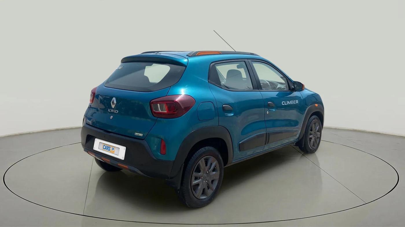 2020 Renault Kwid CLIMBER 1.0 AMT (O), Petrol, Automatic, 25,115 km, Right Back Diagonal