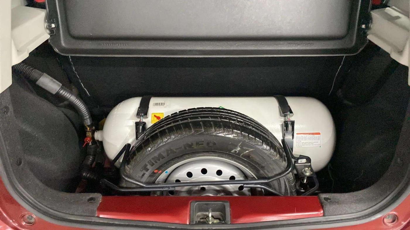 2023 Maruti New Wagon-R LXI CNG 1.0, CNG, Manual, 9,098 km, Boot Inside