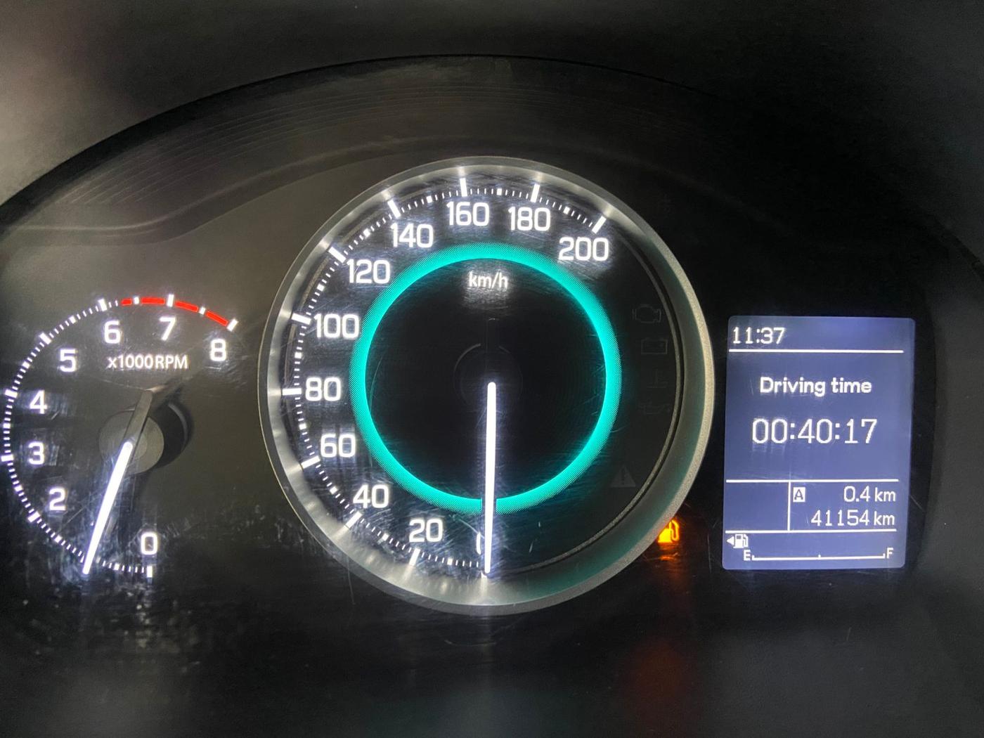 2022 Maruti IGNIS ZETA 1.2, Petrol, Manual, 41,207 km, Odometer Image