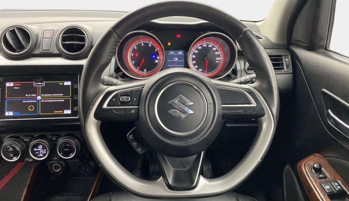 2018 Maruti Swift ZXI PLUS, Petrol, Manual, 41,206 km, Steering Wheel Close Up