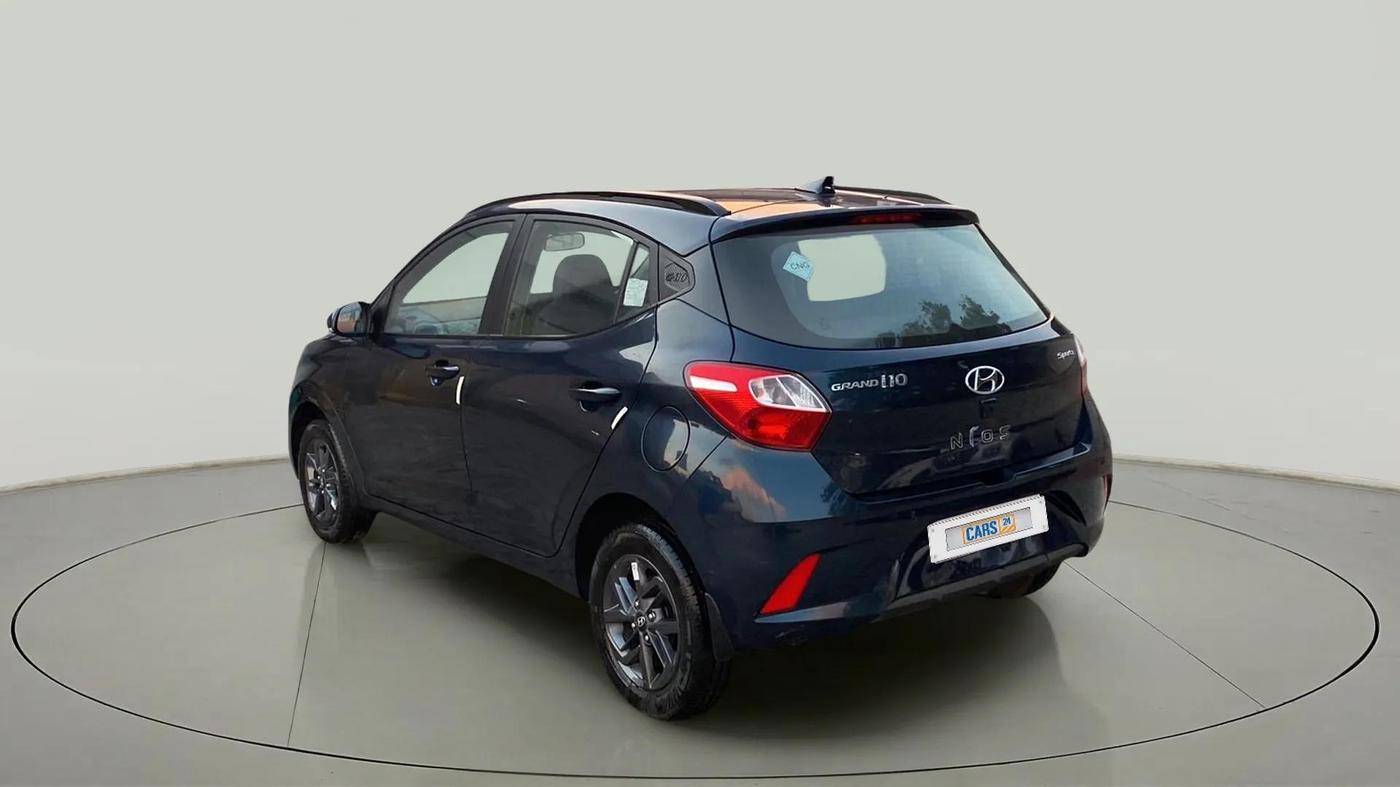 2022 Hyundai GRAND I10 NIOS SPORTZ 1.2 KAPPA VTVT CNG, CNG, Manual, 16,595 km, Left Back Diagonal