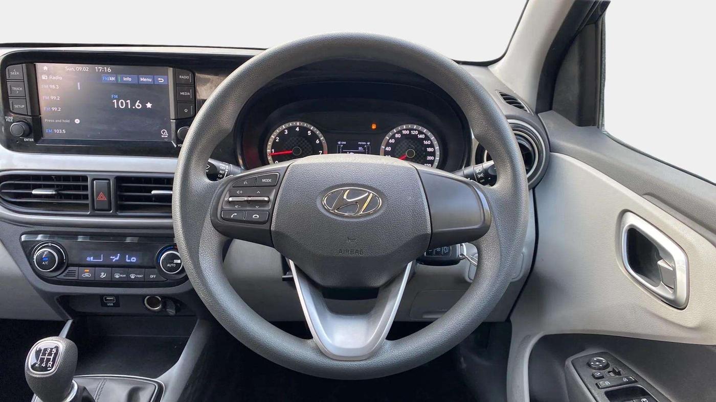 2022 Hyundai GRAND I10 NIOS SPORTZ 1.2 KAPPA VTVT CNG, CNG, Manual, 16,595 km, Steering Wheel Close Up