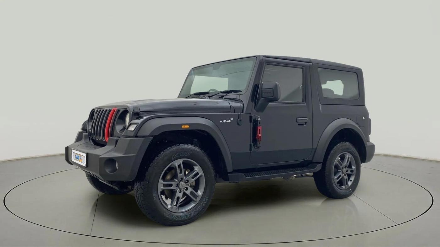 2023 Mahindra Thar LX HARD TOP 4WD MT, Diesel, Manual, 16,876 km, Left Front Diagonal