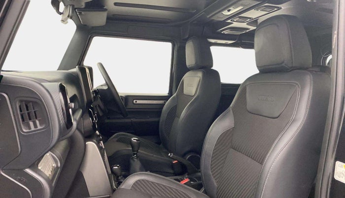 2023 Mahindra Thar LX HARD TOP 4WD MT, Diesel, Manual, 16,876 km, Right Side Front Door Cabin