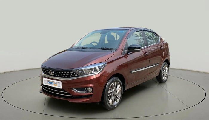 2022 Tata TIGOR XZ PLUS PETROL, Petrol, Manual, 3,450 km, Left Front Diagonal