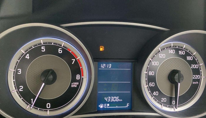 2019 Maruti Dzire VXI, Petrol, Manual, 43,386 km, Odometer Image