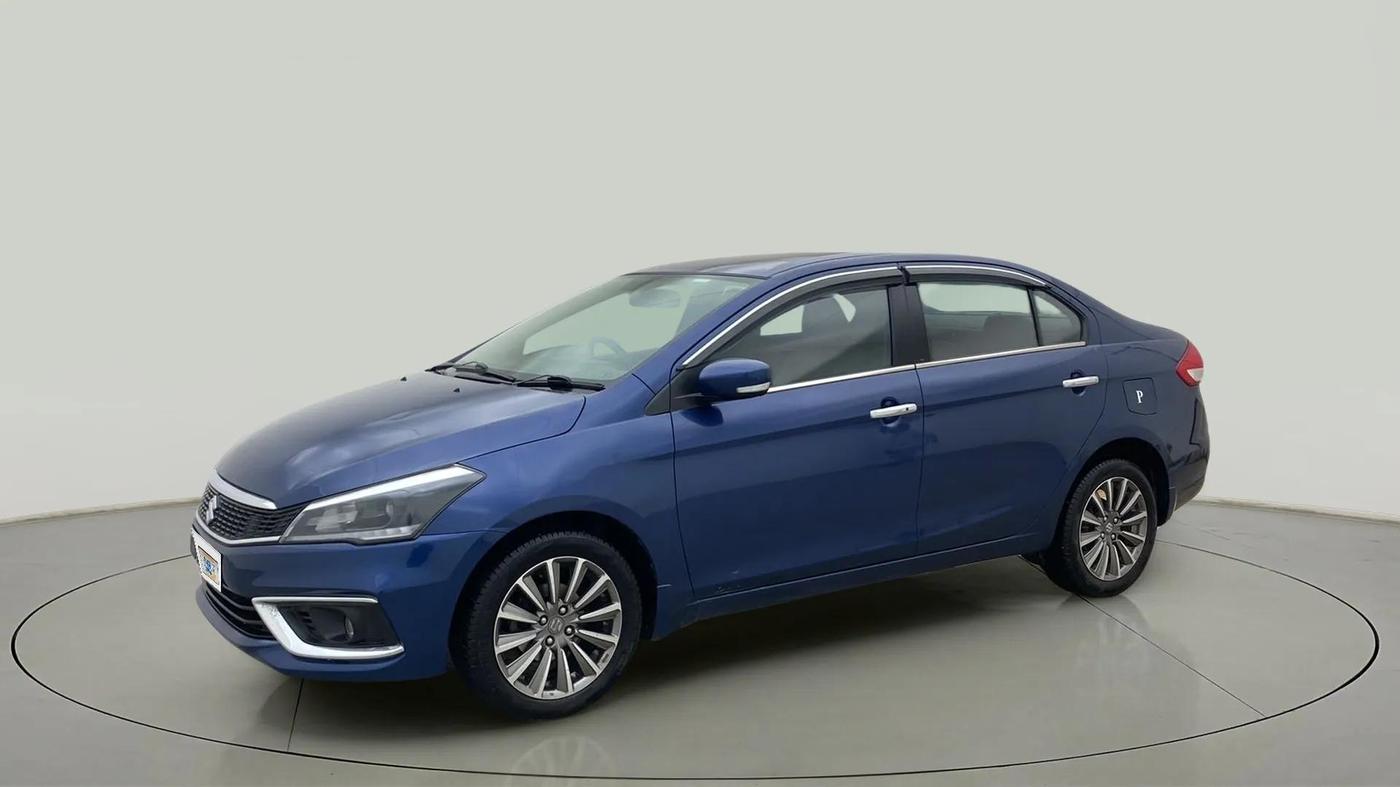 2020 Maruti Ciaz ALPHA 1.5 SHVS PETROL, Petrol, Manual, 75,536 km, Left Front Diagonal