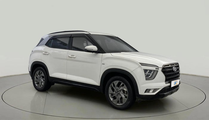 2021 Hyundai Creta SX (O) 1.4 TURBO DCT, Petrol, Automatic, 54,437 km, Right Front Diagonal