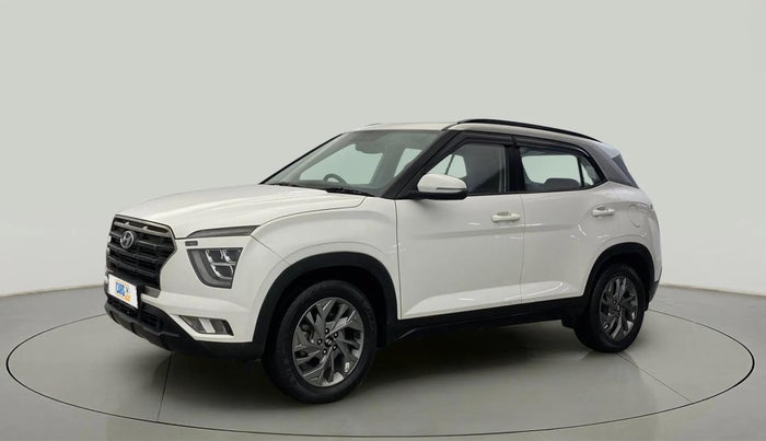 2021 Hyundai Creta SX (O) 1.4 TURBO DCT, Petrol, Automatic, 54,437 km, Left Front Diagonal