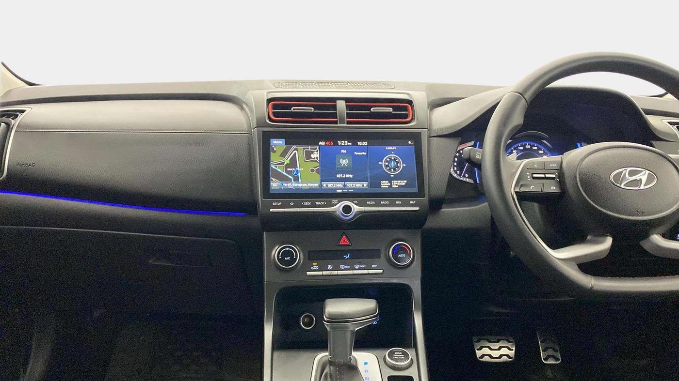 2021 Hyundai Creta SX (O) 1.4 TURBO DCT, Petrol, Automatic, 57,208 km, Air Conditioner