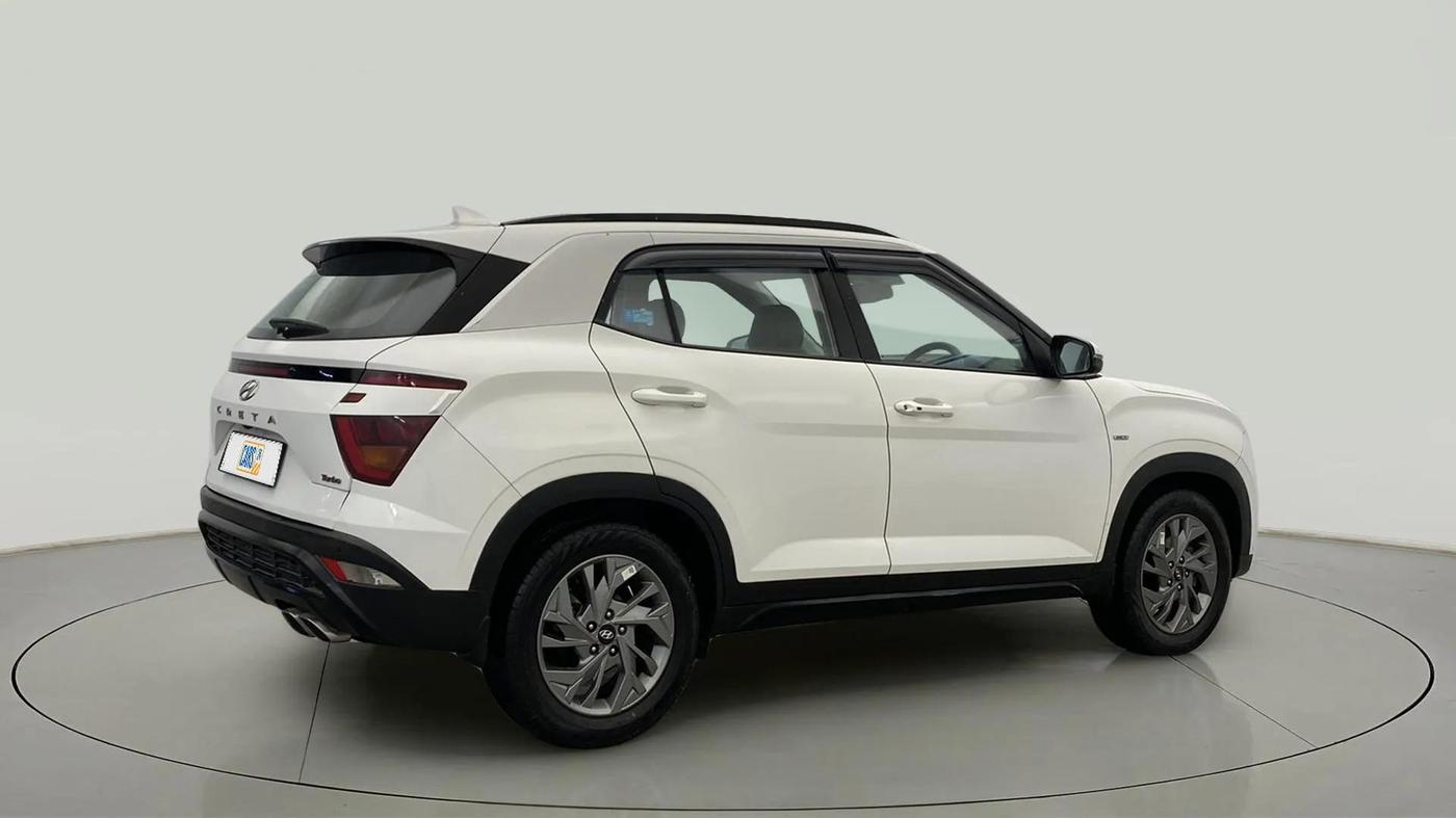 2021 Hyundai Creta SX (O) 1.4 TURBO DCT, Petrol, Automatic, 57,208 km, Right Back Diagonal