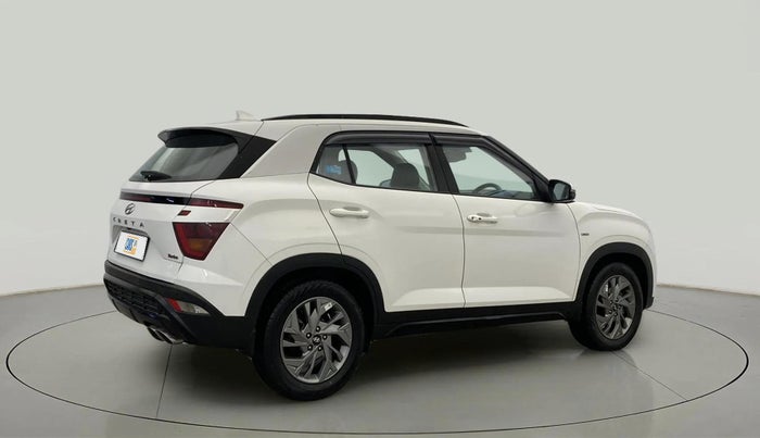 2021 Hyundai Creta SX (O) 1.4 TURBO DCT, Petrol, Automatic, 54,437 km, Right Back Diagonal