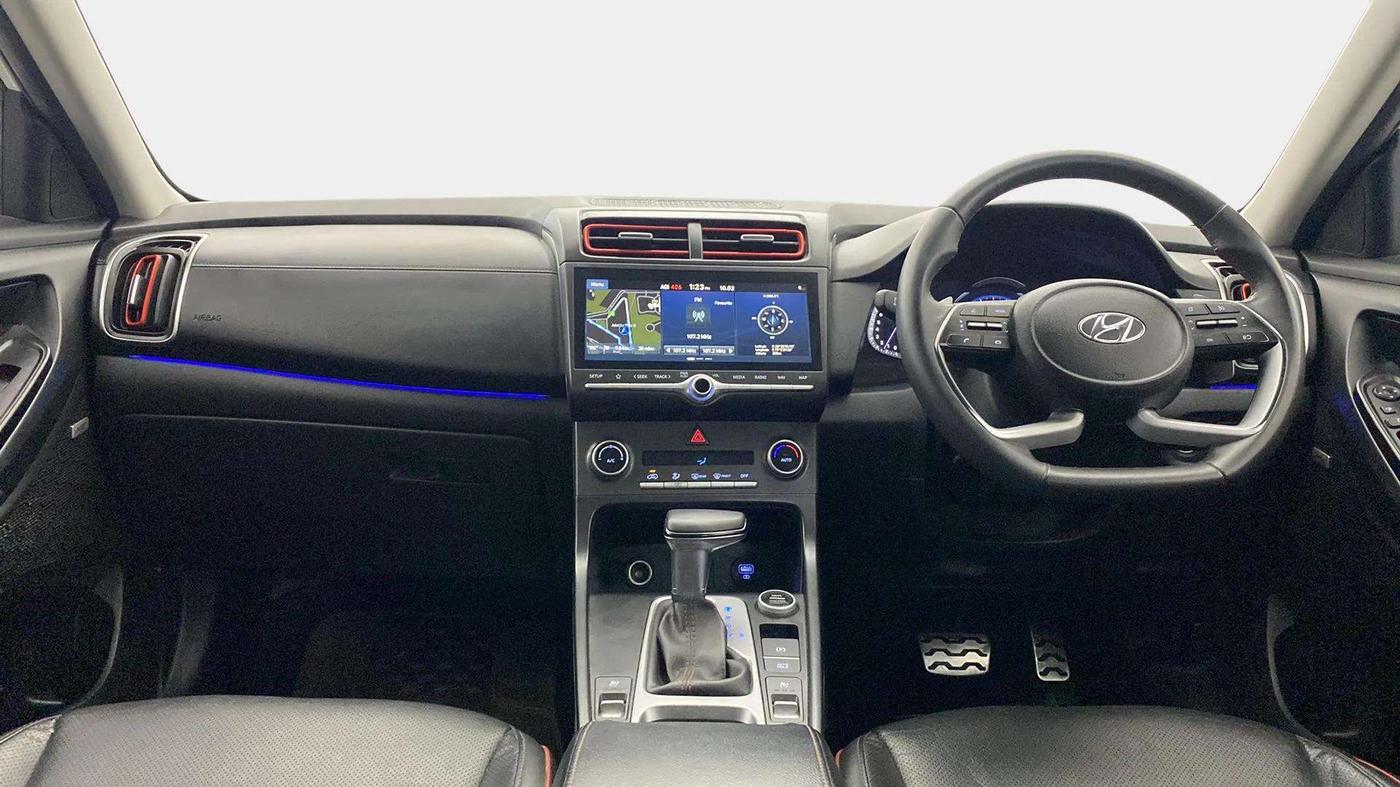 2021 Hyundai Creta SX (O) 1.4 TURBO DCT, Petrol, Automatic, 57,208 km, Dashboard