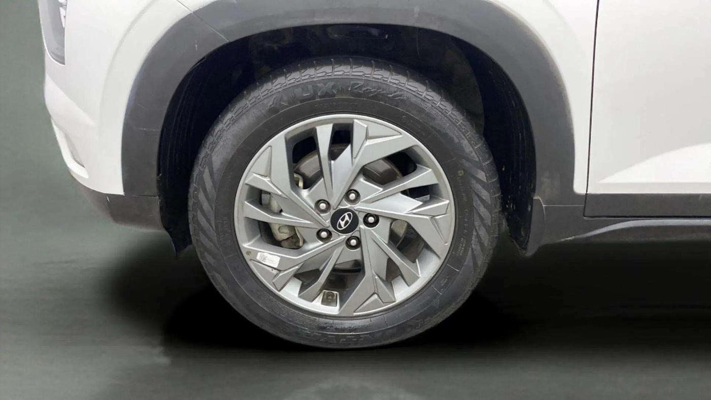 2021 Hyundai Creta SX (O) 1.4 TURBO DCT, Petrol, Automatic, 57,208 km, Left Front Wheel