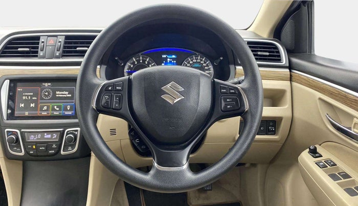 2022 Maruti Ciaz ZETA 1.5 SHVS MT PETROL, Petrol, Manual, 16,471 km, Steering Wheel Close Up