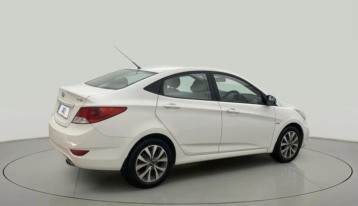 2013 Hyundai Verna FLUIDIC 1.6 VTVT SX, Petrol, Manual, 59,296 km, Right Back Diagonal