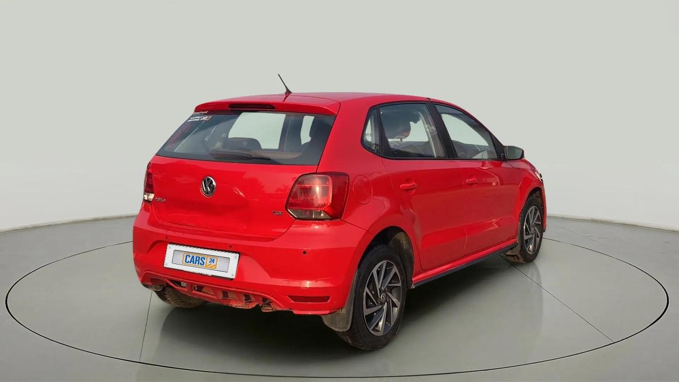 2022 Volkswagen Polo COMFORTLINE 1.0L TSI, Petrol, Manual, 27,838 km, Right Back Diagonal