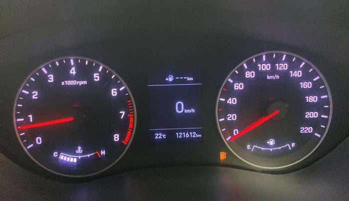 2018 Hyundai Elite i20 ASTA 1.2 (O), Petrol, Manual, 1,21,587 km, Odometer Image