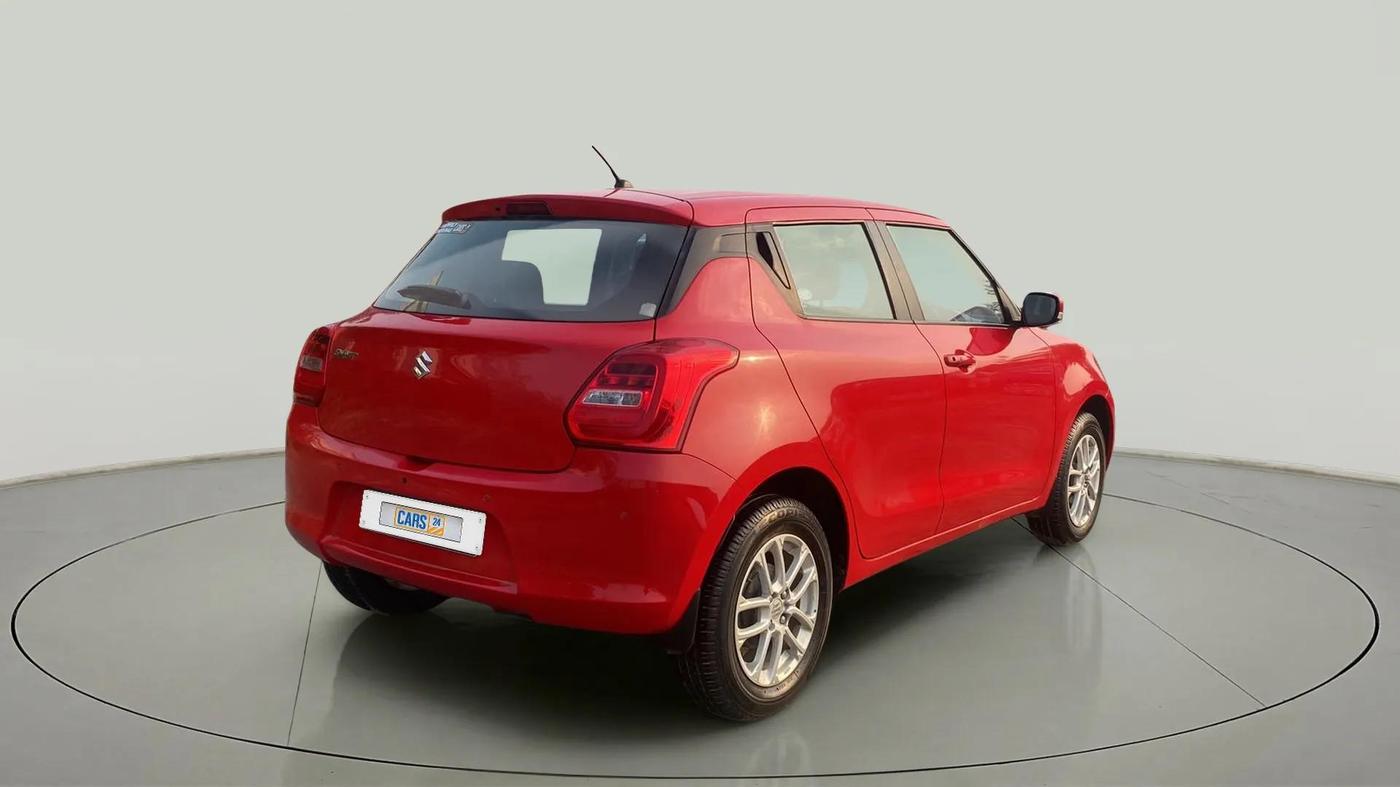 2022 Maruti Swift ZXI AMT, Petrol, Automatic, 13,825 km, Right Back Diagonal
