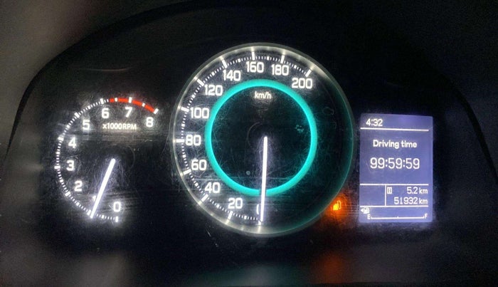 2022 Maruti IGNIS ZETA 1.2, Petrol, Manual, 51,948 km, Odometer Image