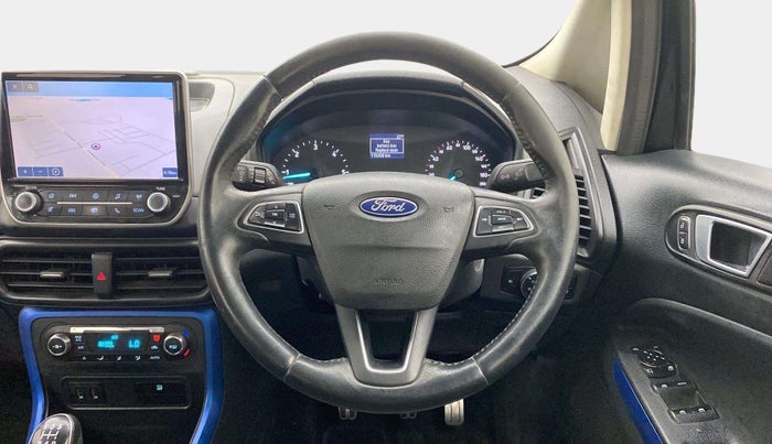 2018 Ford Ecosport TITANIUM 1.5L SIGNATURE EDITION (SUNROOF) DIESEL, Diesel, Manual, 1,14,986 km, Steering Wheel Close Up