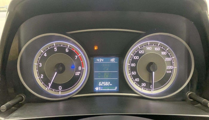 2018 Maruti Dzire ZXI PLUS, Petrol, Manual, 62,535 km, Odometer Image