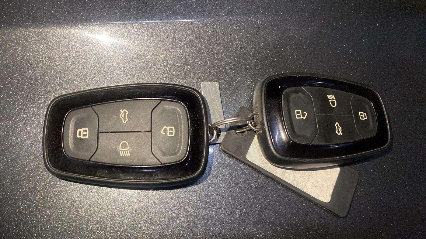 2021 Tata NEXON XZ PLUS PETROL, Petrol, Manual, 31,526 km, Key Close Up