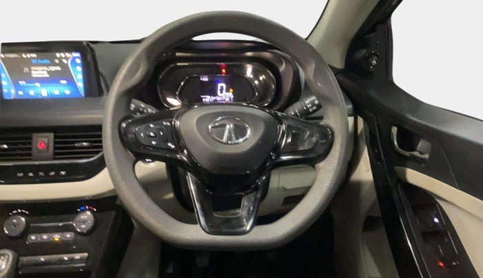 2021 Tata NEXON XZ PLUS PETROL, Petrol, Manual, 31,481 km, Steering Wheel Close Up