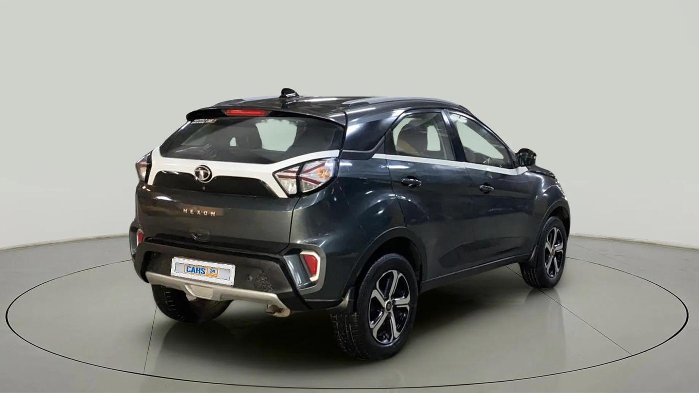 2021 Tata NEXON XZ PLUS PETROL, Petrol, Manual, 31,526 km, Right Back Diagonal
