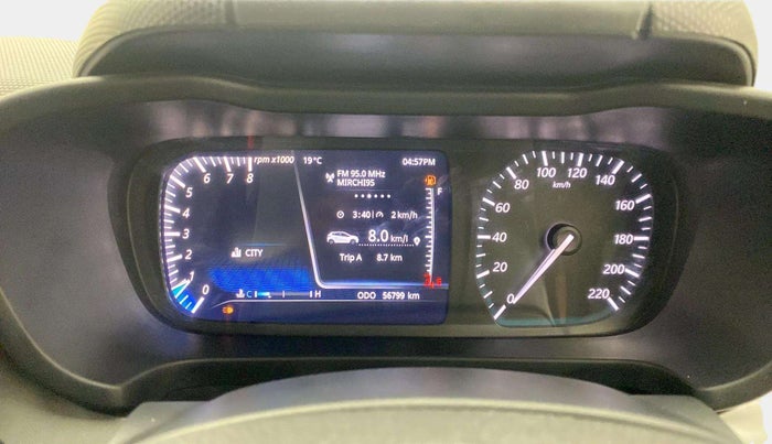 2020 Tata ALTROZ XZ PETROL, Petrol, Manual, 56,795 km, Odometer Image