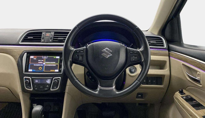 2019 Maruti Ciaz ALPHA  AT 1.5 SHVS PETROL, Petrol, Automatic, 76,868 km, Steering Wheel Close Up